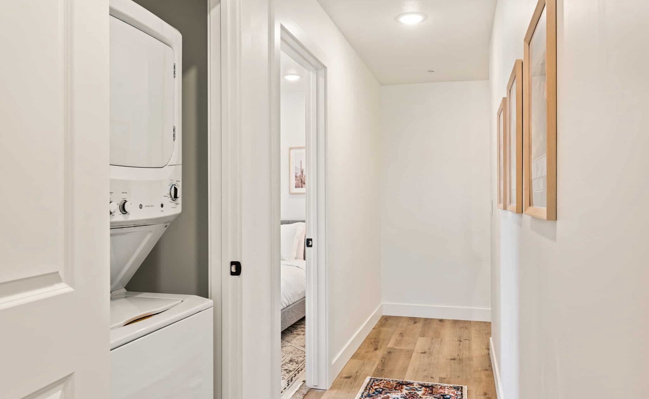Laundry Room and Hallway