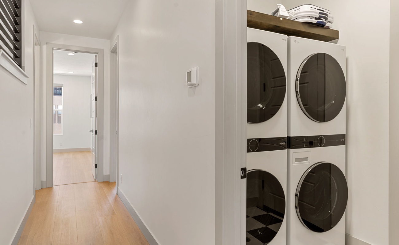 Double Washer + Dryer