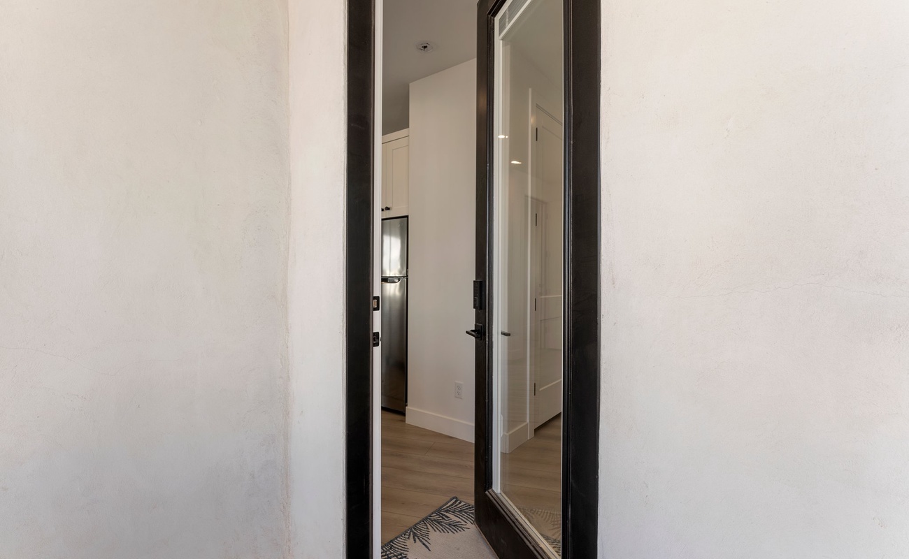 Casita Front Entrance