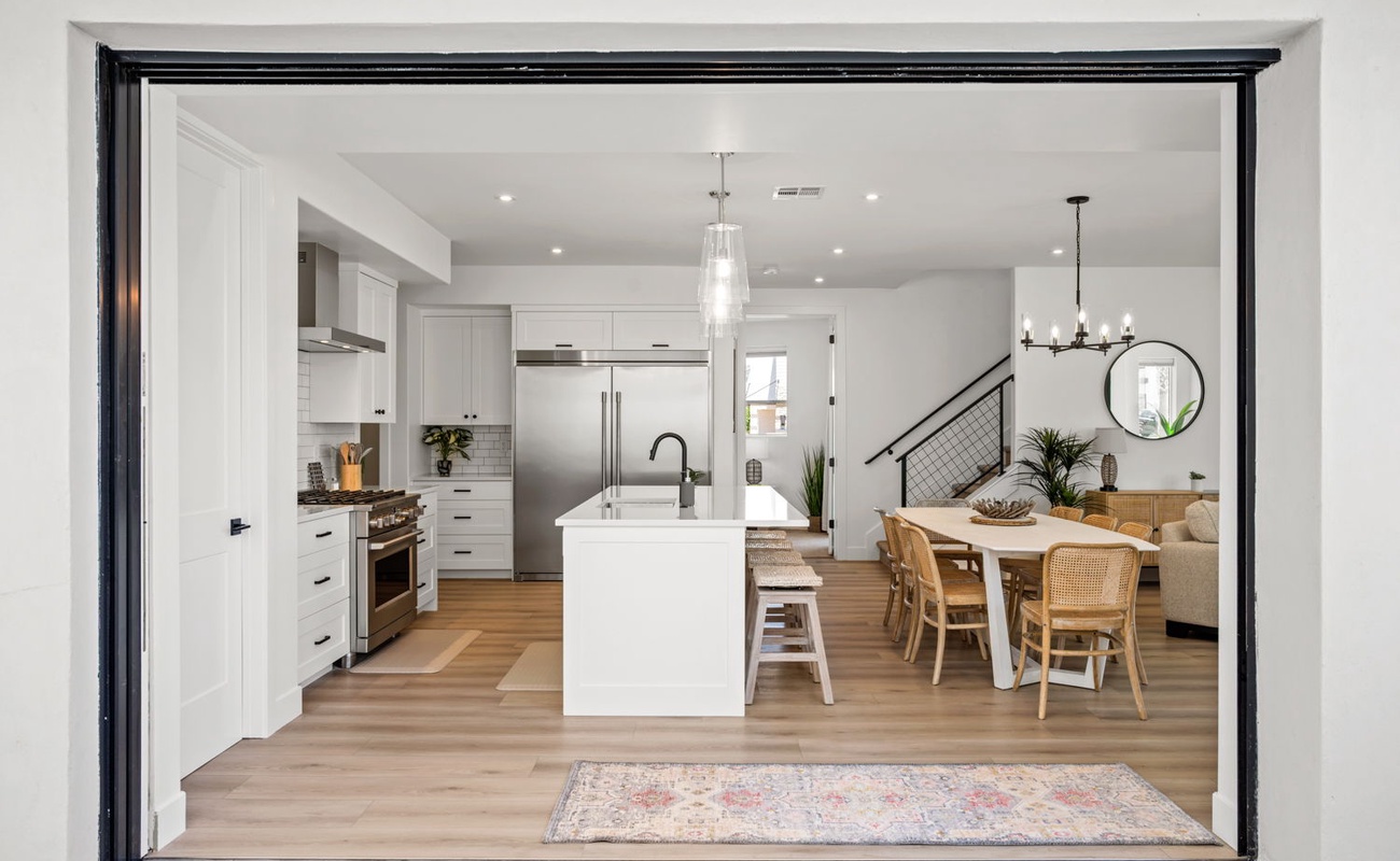 Kitchen and Dining Area