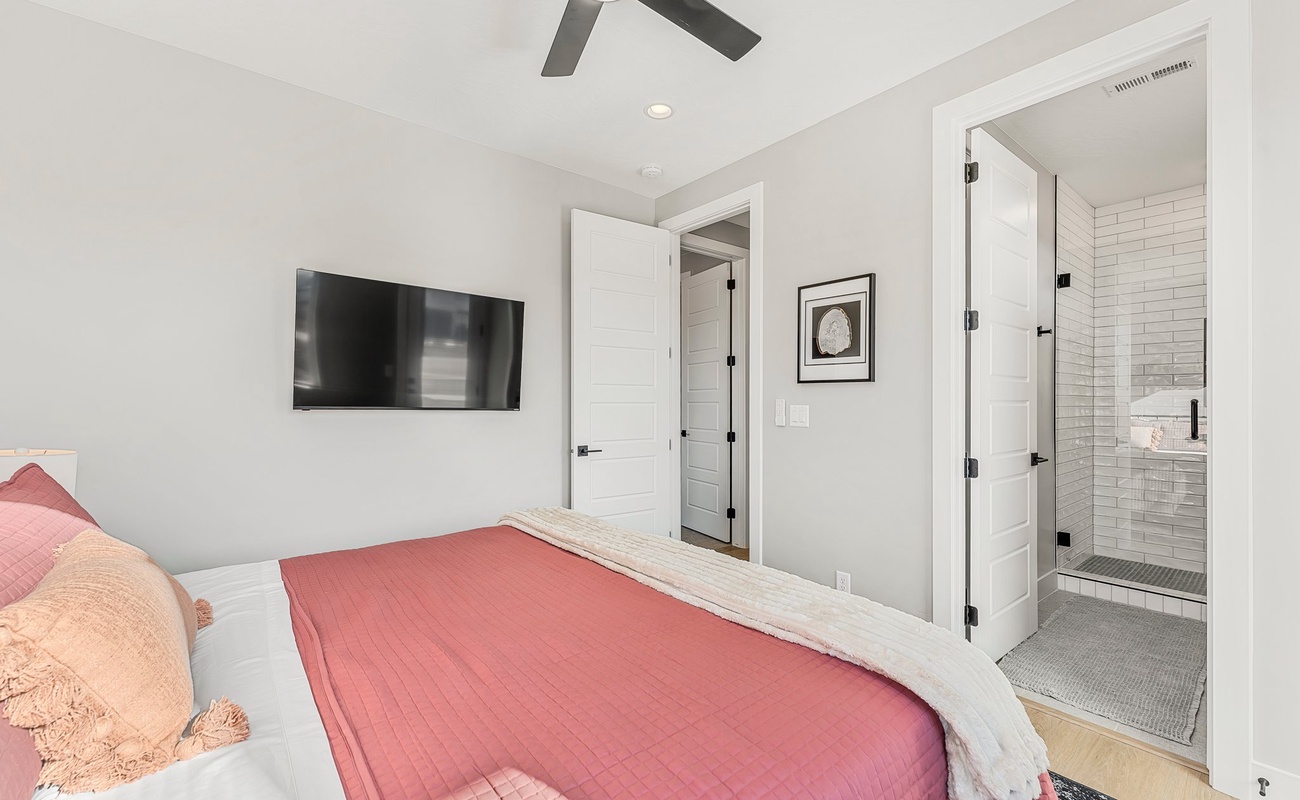 King Bedroom with Attached Bathroom