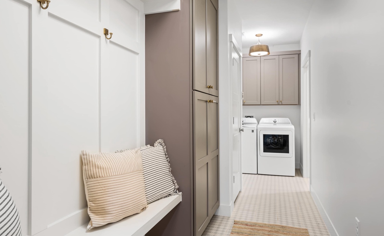 Mudroom and Laundry Room
