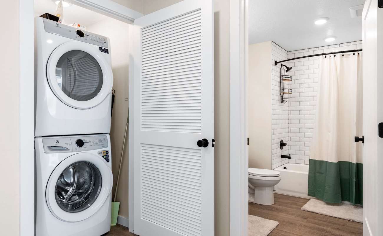 Stacked Washer and Dryer