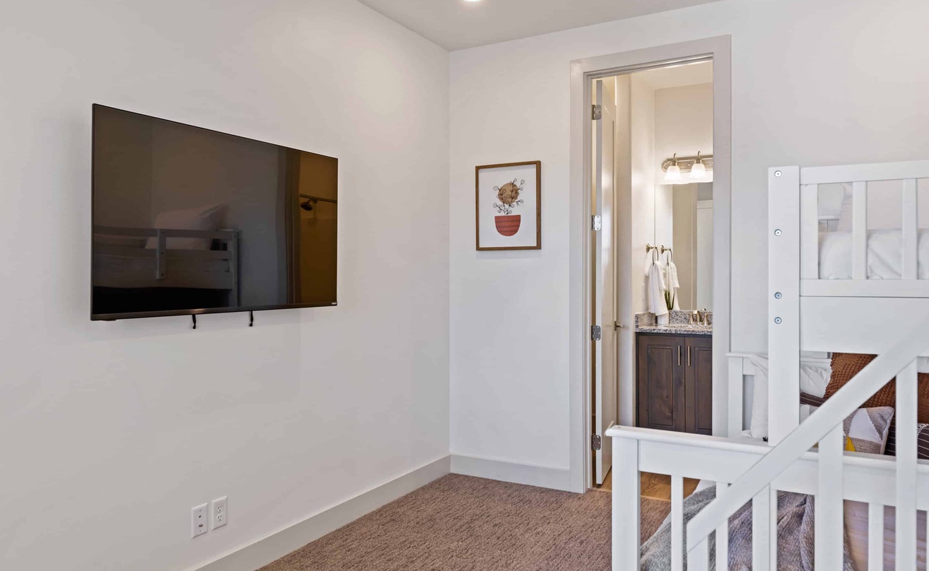 Twin Over Full Bunk With Attached Bathroom