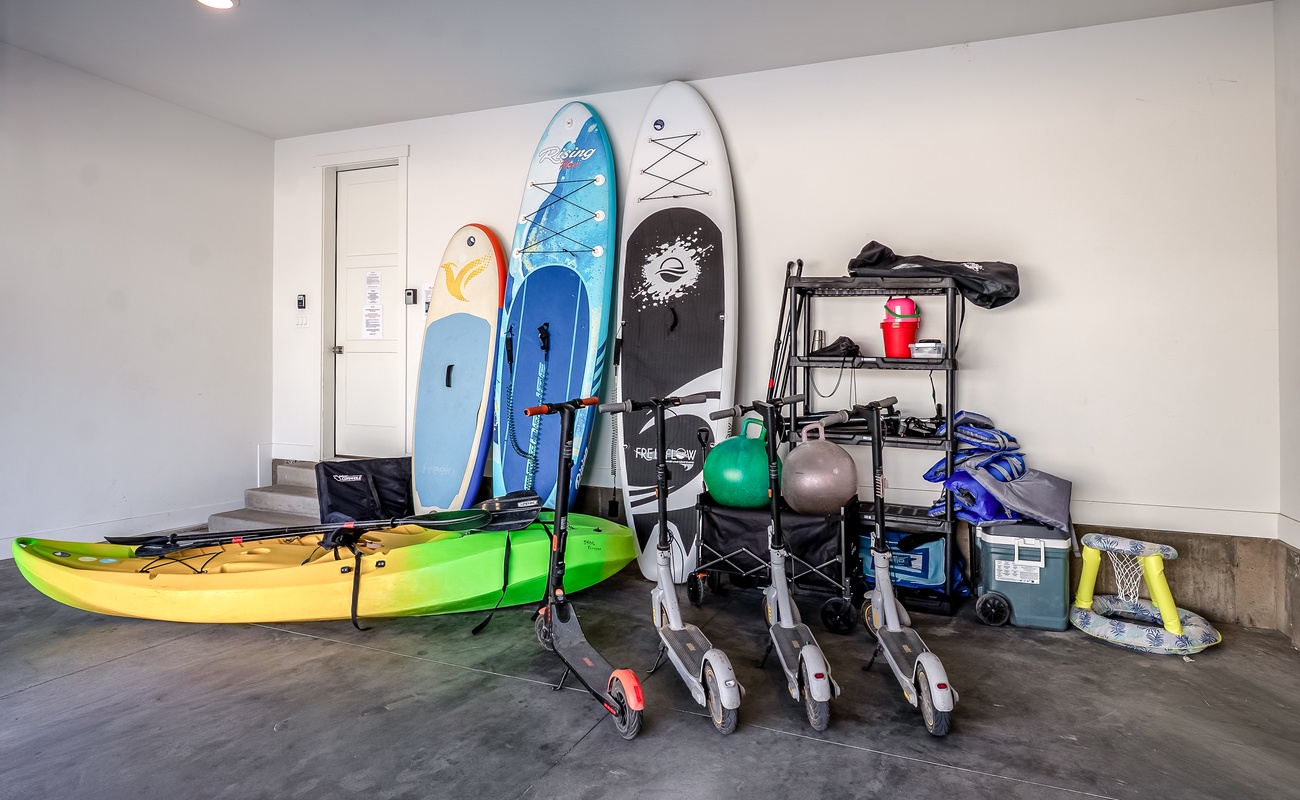 Scooters, Kayak, Paddleboards