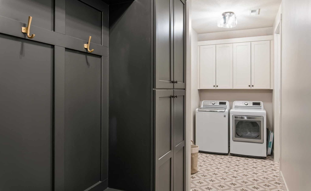 Mudroom and Laundry Room