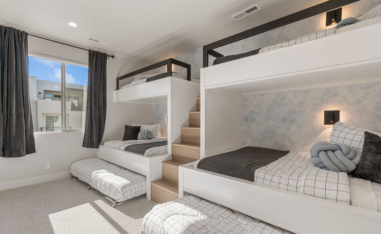 2 Twin/Double Bunks + 2 Twin Trundles