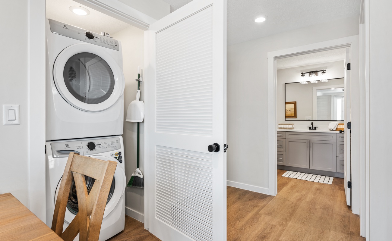 Stacked Washer and Dryer