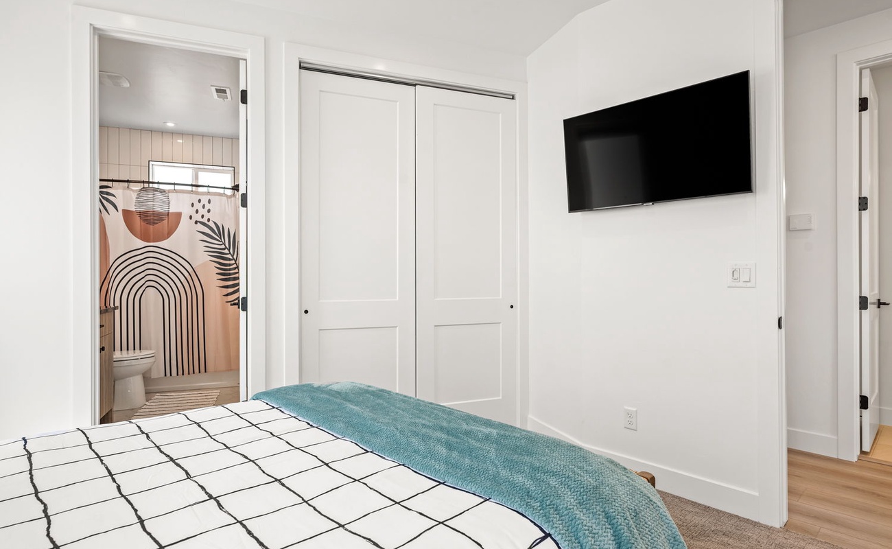 King Bedroom with Attached Bath