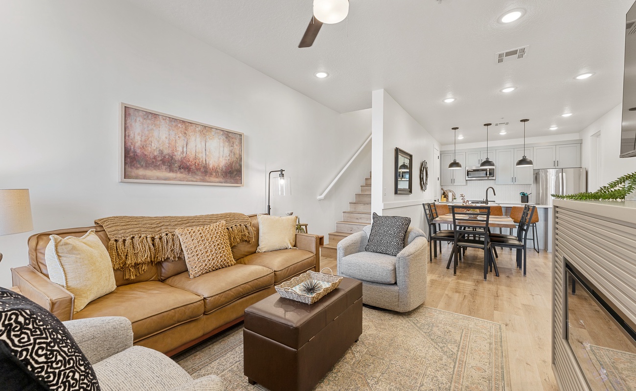 Main Level Kitchen and Dining Area