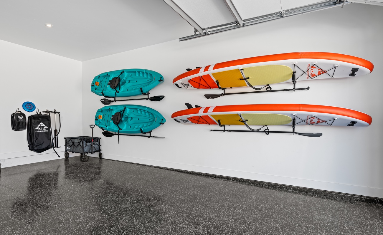 Kayaks and Paddleboards