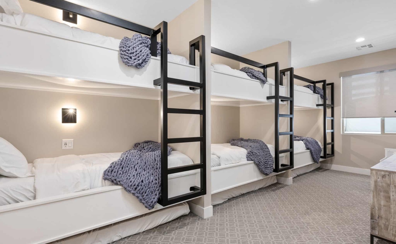 3T/T w/3T Trundles,Toddler Bed (M) Bunk Room