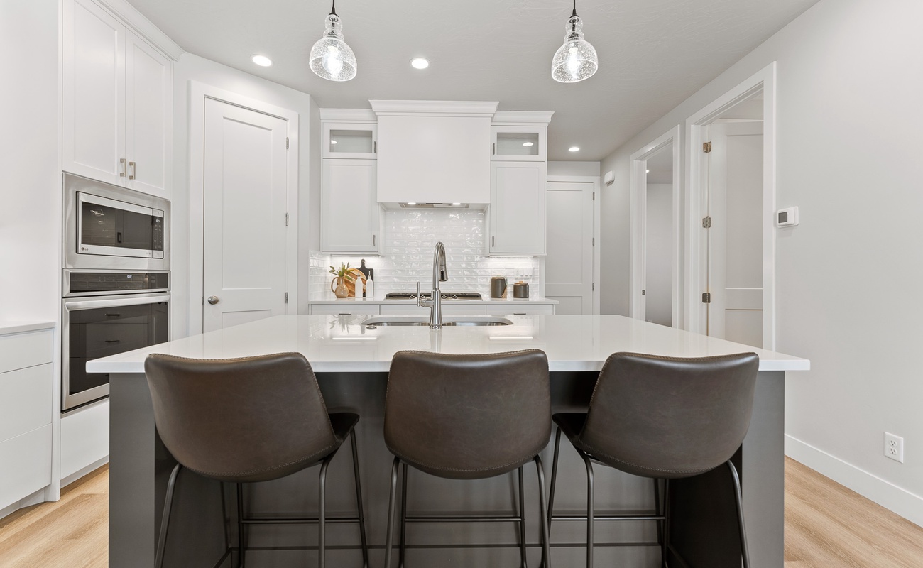 Island Seating in Kitchen