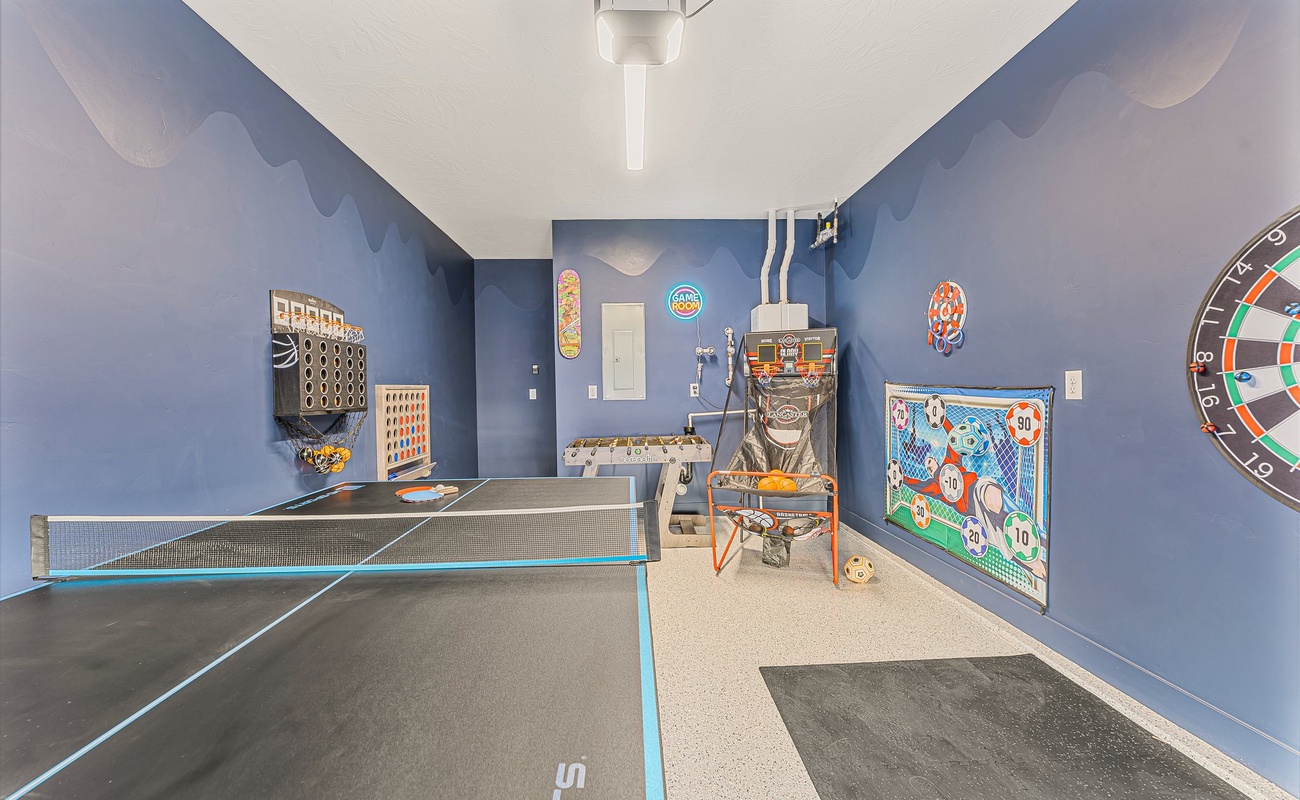 Game Room, Foosball, Ping Pong and more