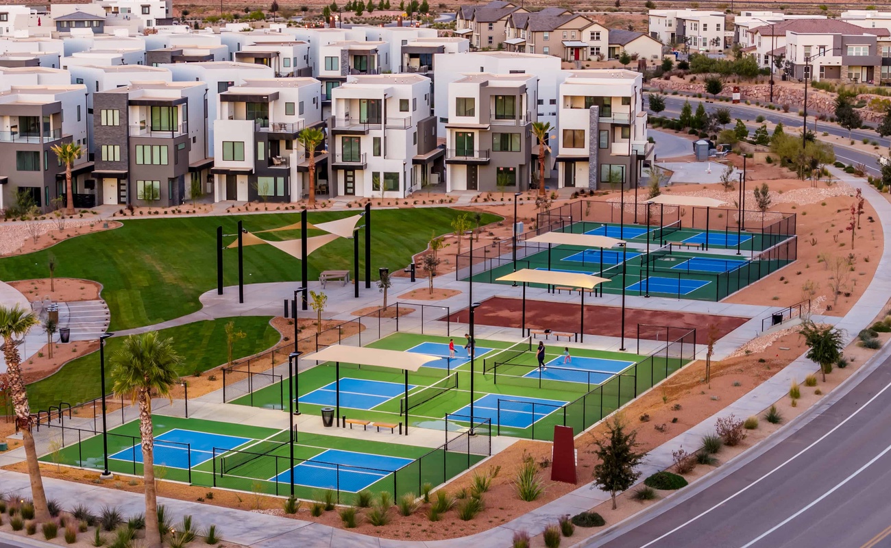 Desert Color Pickleball Courts