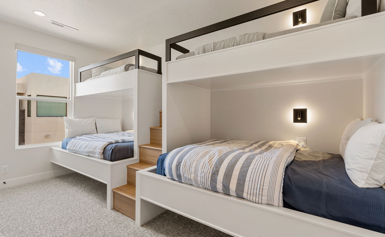 Two Twin/Double Bunks