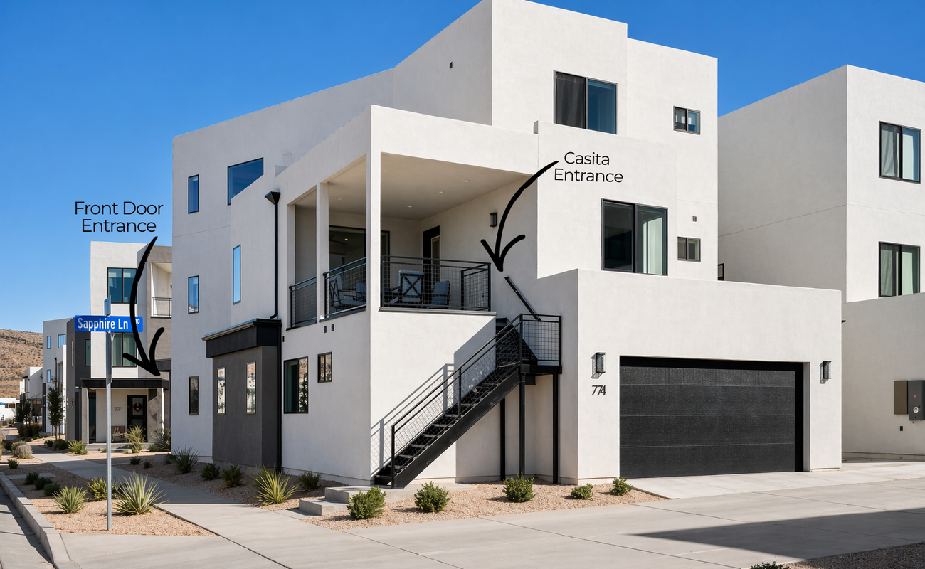 Casita Entrance
