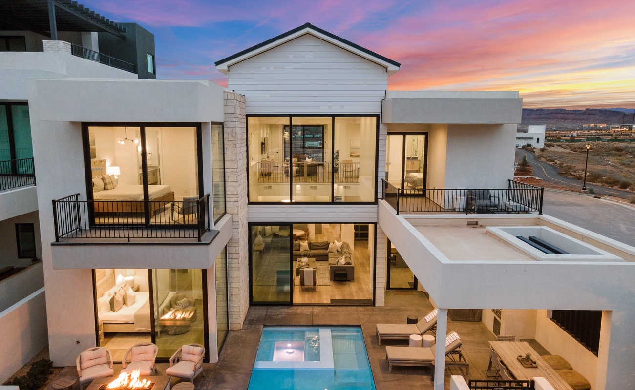 Exterior with Private Pool and Hot Tub