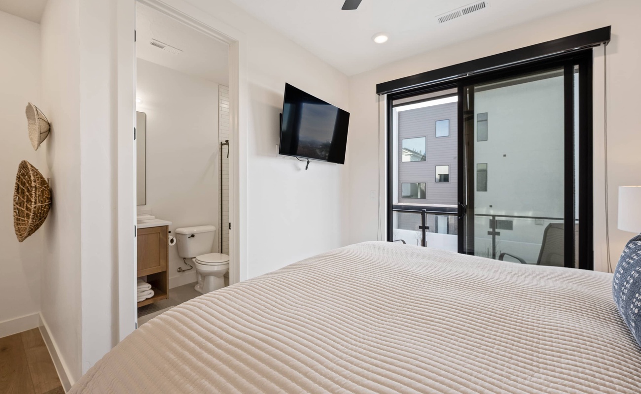 King Bedroom with Attached Bath