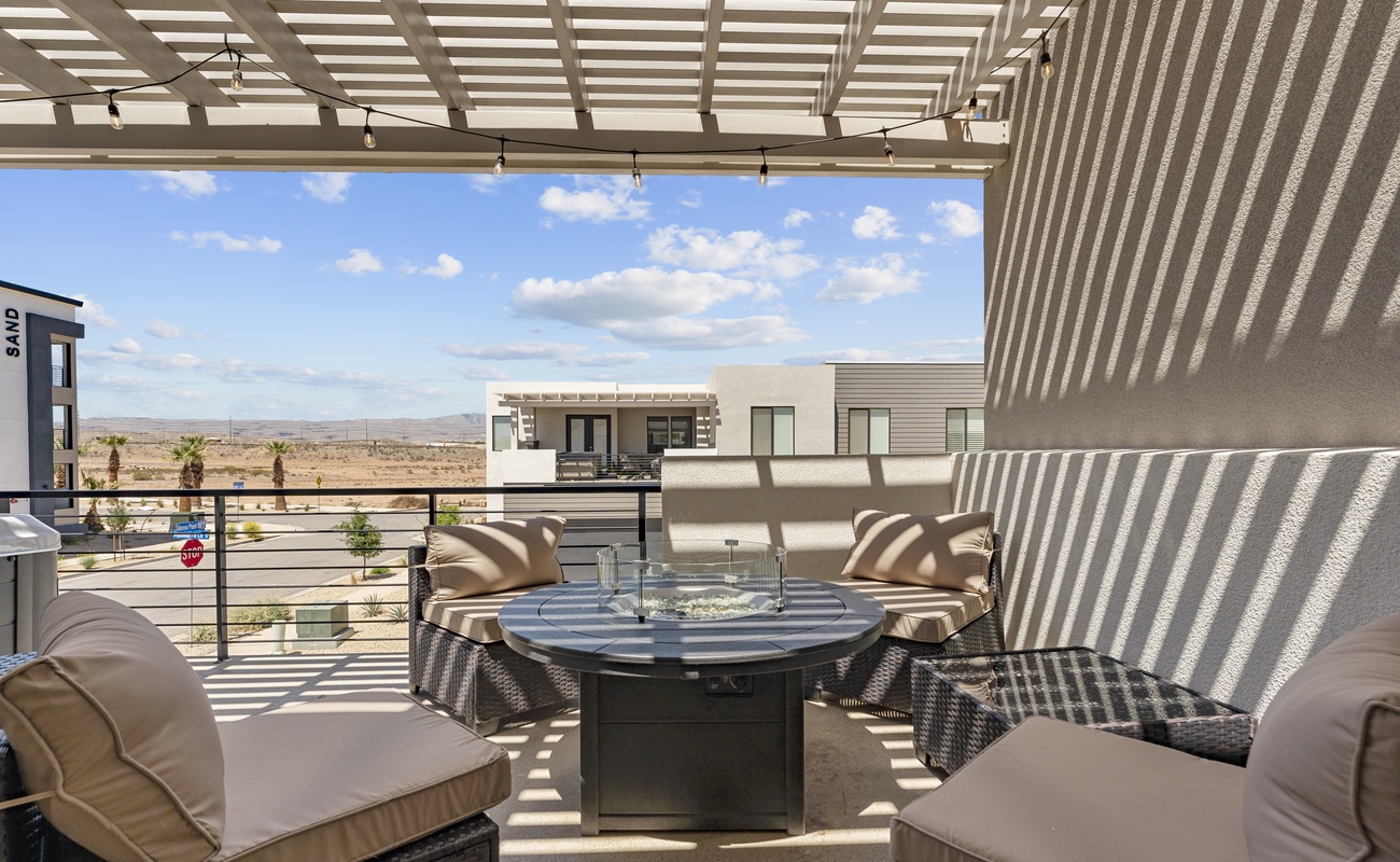 Upper Patio Fire Table