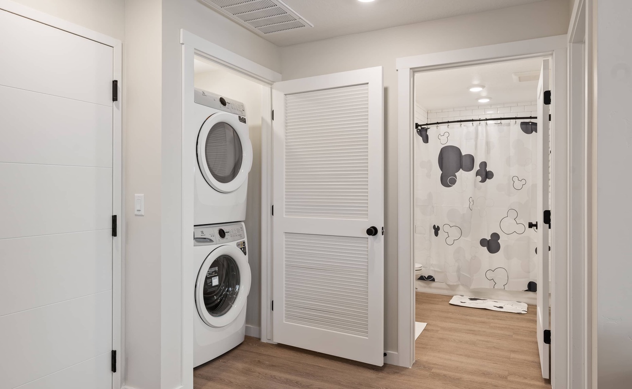 Stacked Washer and Dryer