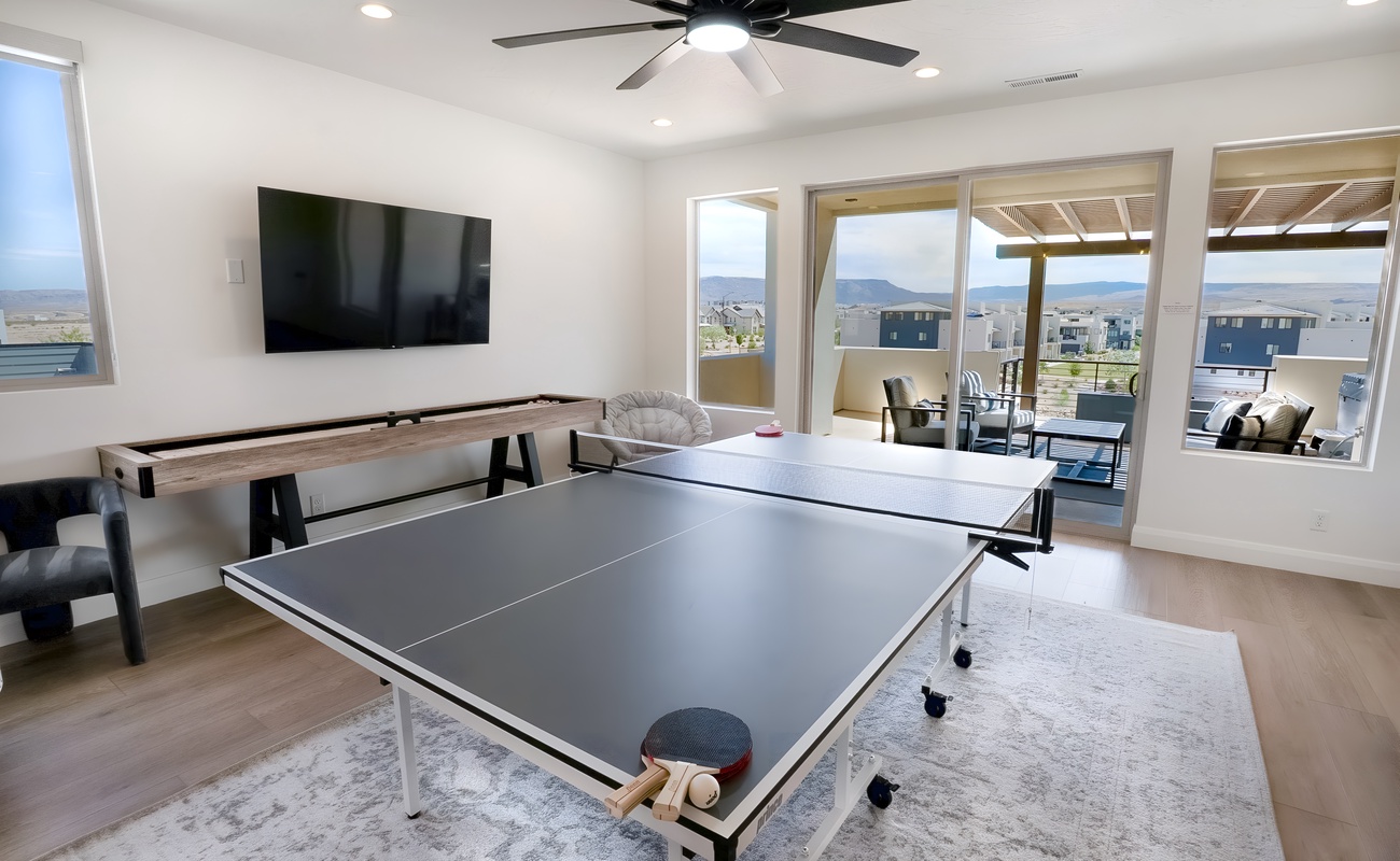 3rd Floor Loft / Shuffleboard and Ping Pong Table