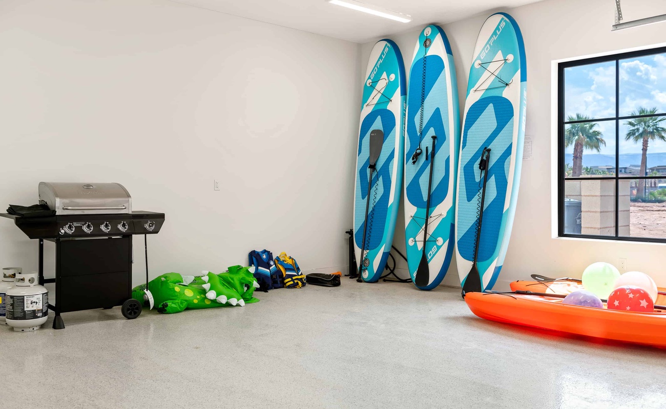 Kayaks and Paddleboards