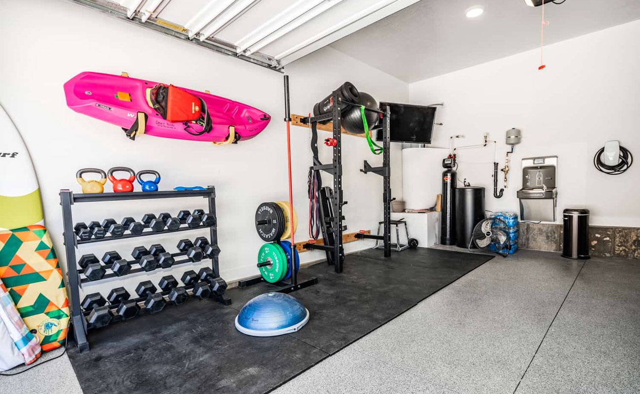Garage Gym & Water Vessels