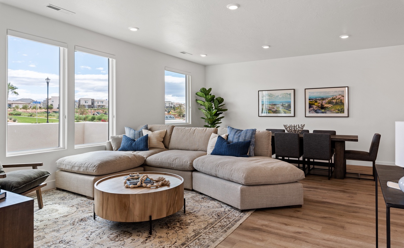 Living Room Dining Area