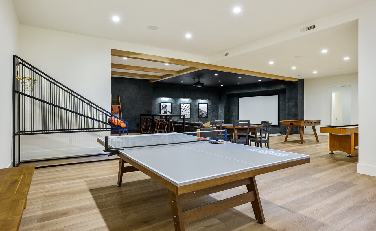 Basement Game Area