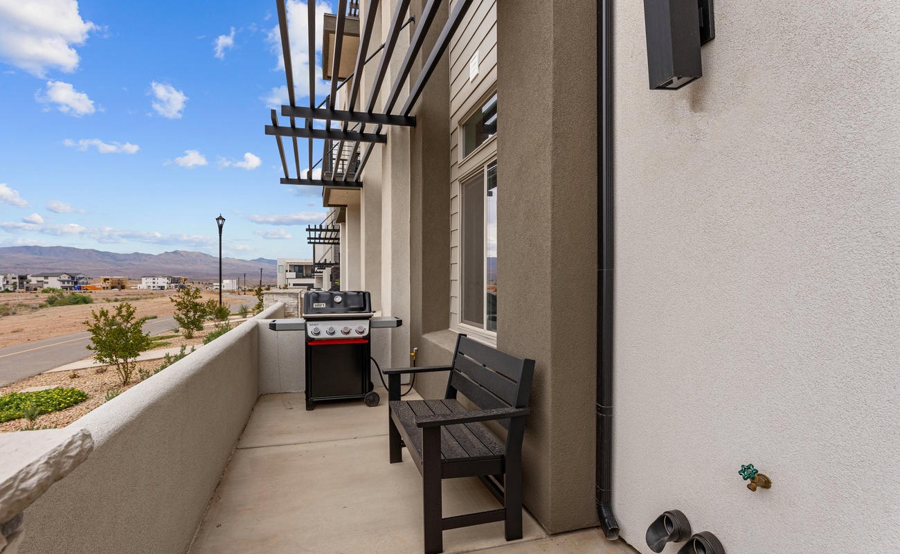 Front Exterior - BBQ Grill