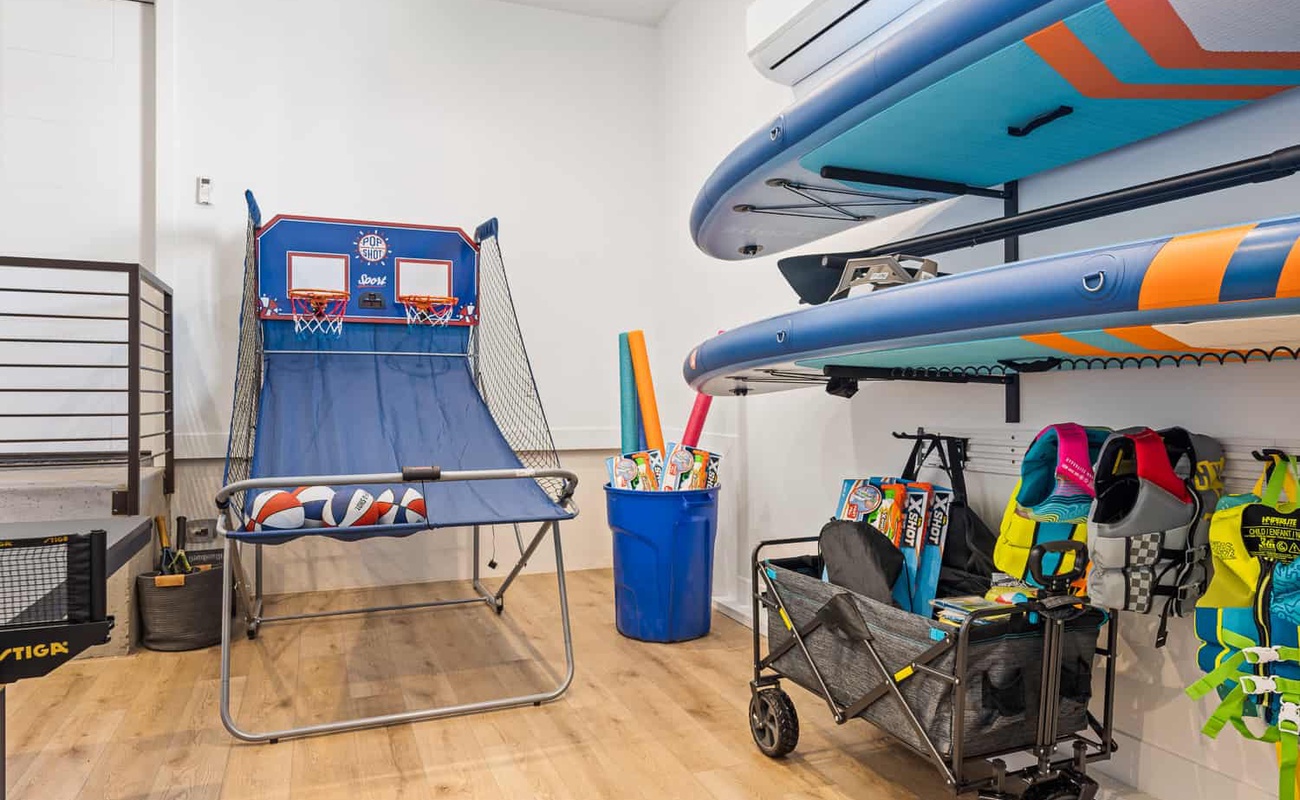Garage Game Room