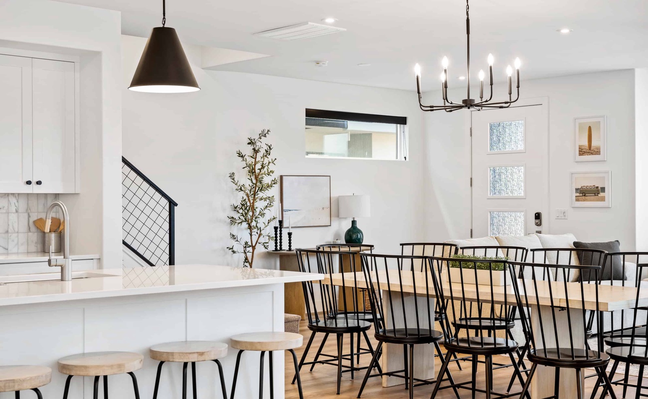 Kitchen and Dining Area
