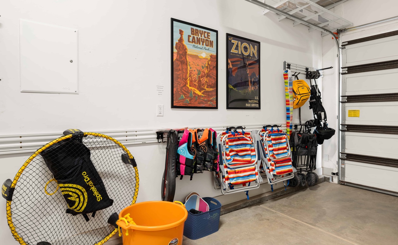 Paddleboards, Beach Chairs, and Sports Equipment