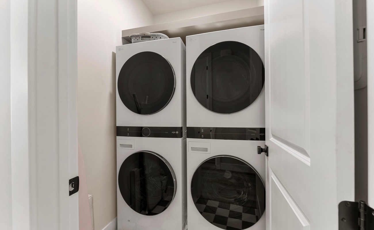 Double Washer and Dryer