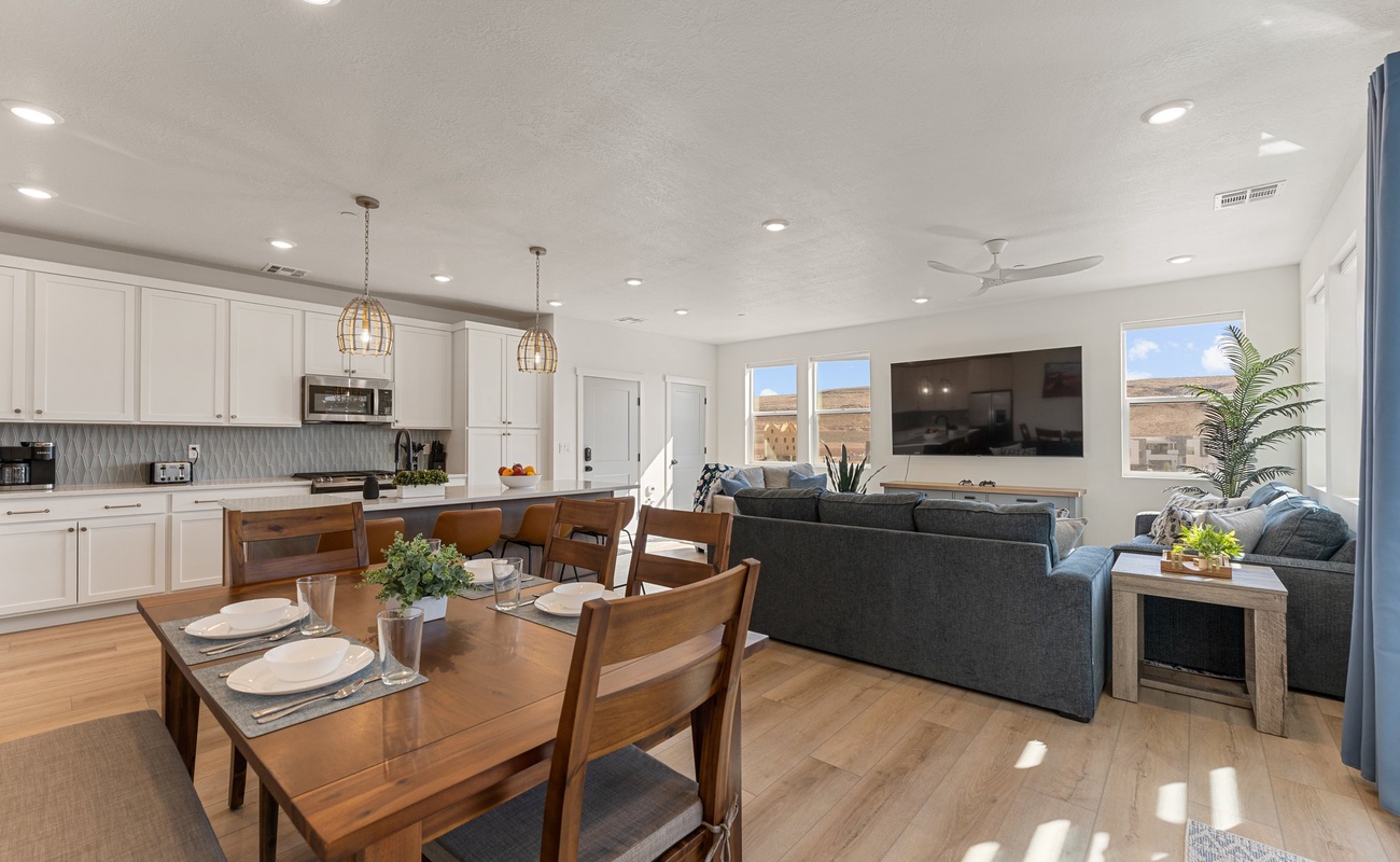 Dining Room and Living Room