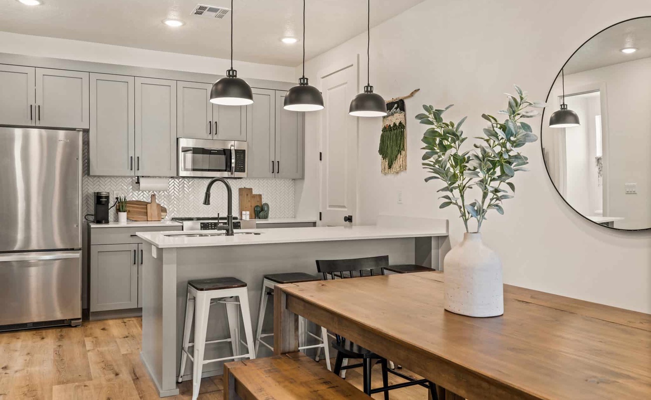 Dining Area and Kitchen