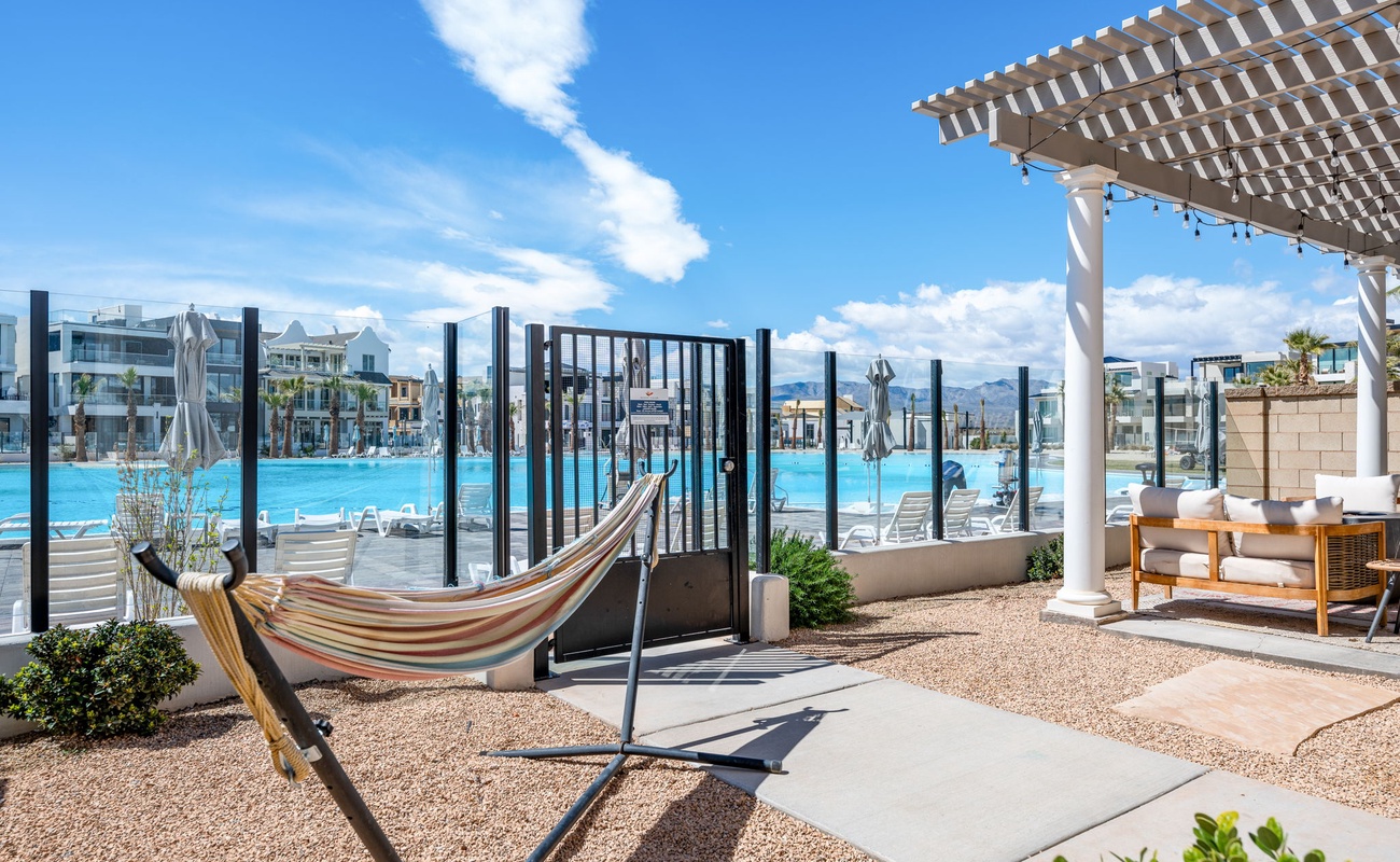 Hammock on Private Patio