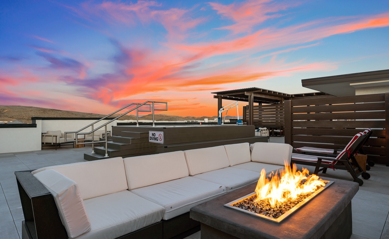 Promenade Sky Deck at Sunset