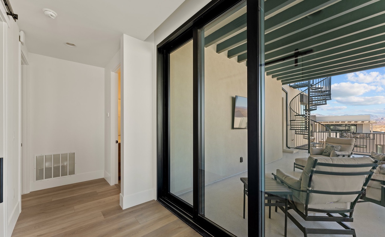 Floor to Ceiling Glass Doors