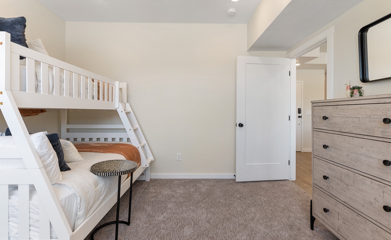 Twin over Double Bunk Bedroom