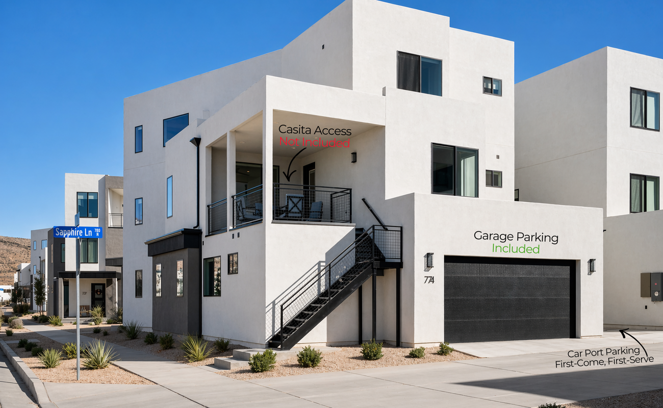 Double Car Garage (No Casita Access)
