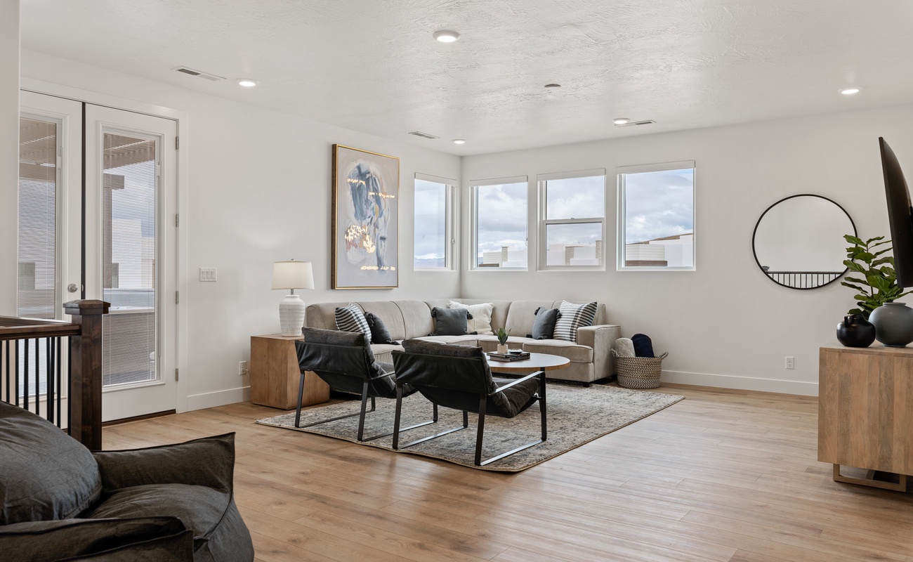 Family Room with Patio Access