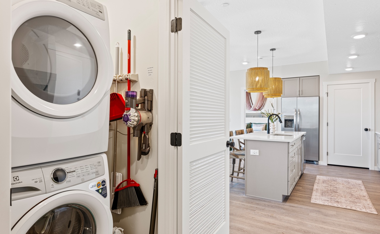 Stacked Washer and Dryer