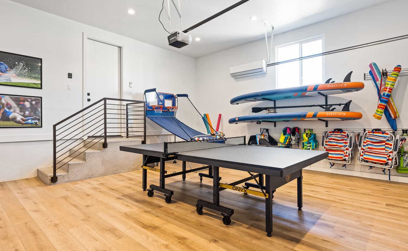 Garage Game Room