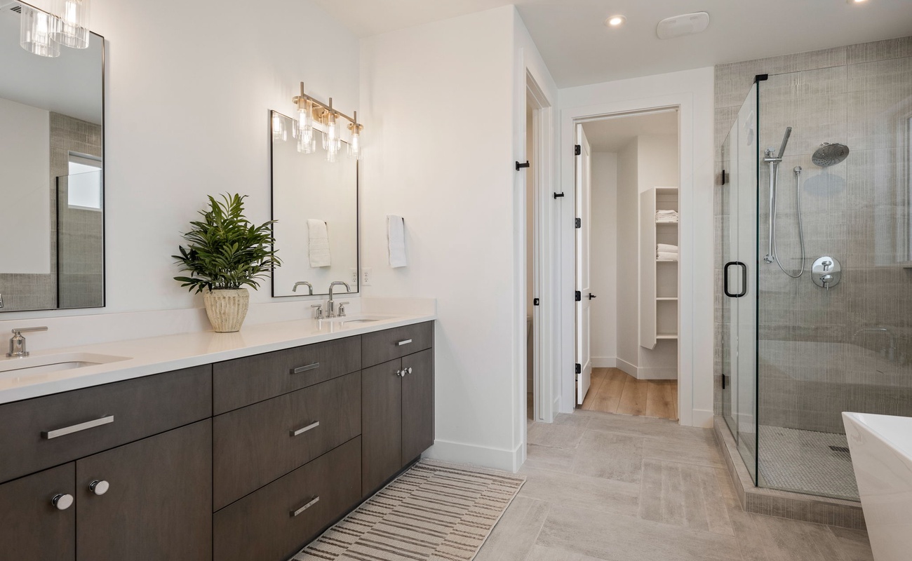 Master Bath and Closet
