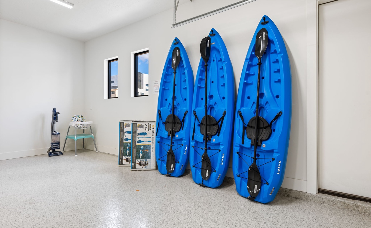 Kayaks and Paddleboards