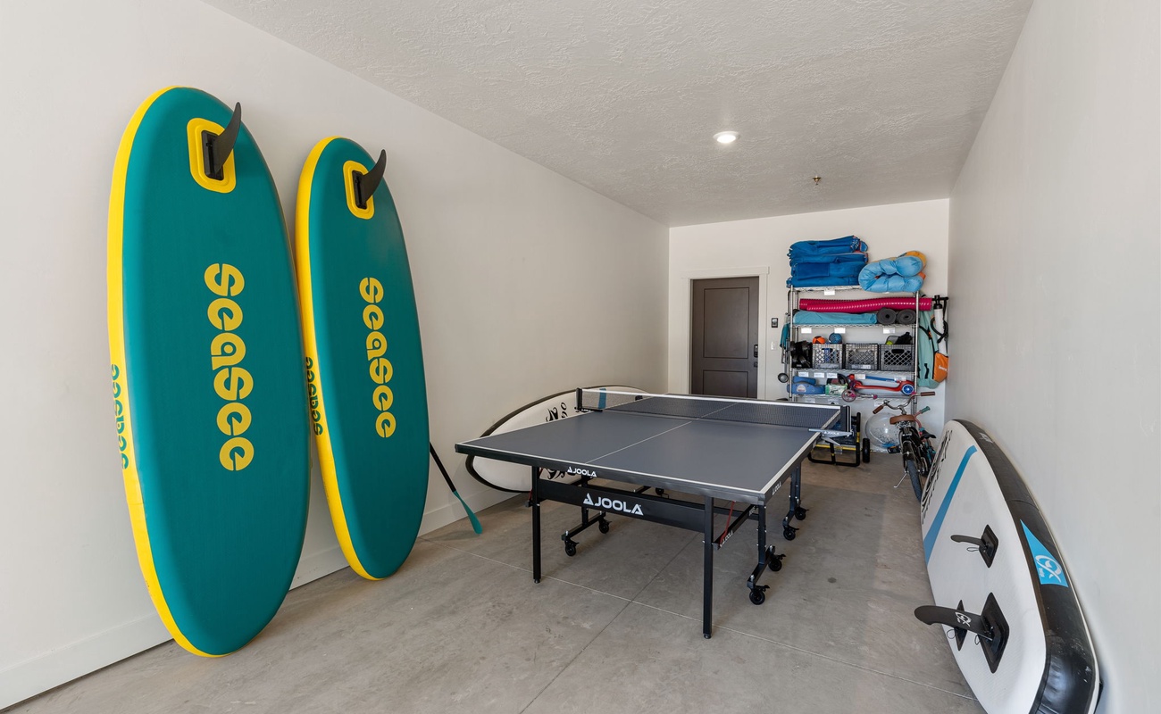 Ping Pong Table / Paddleboards