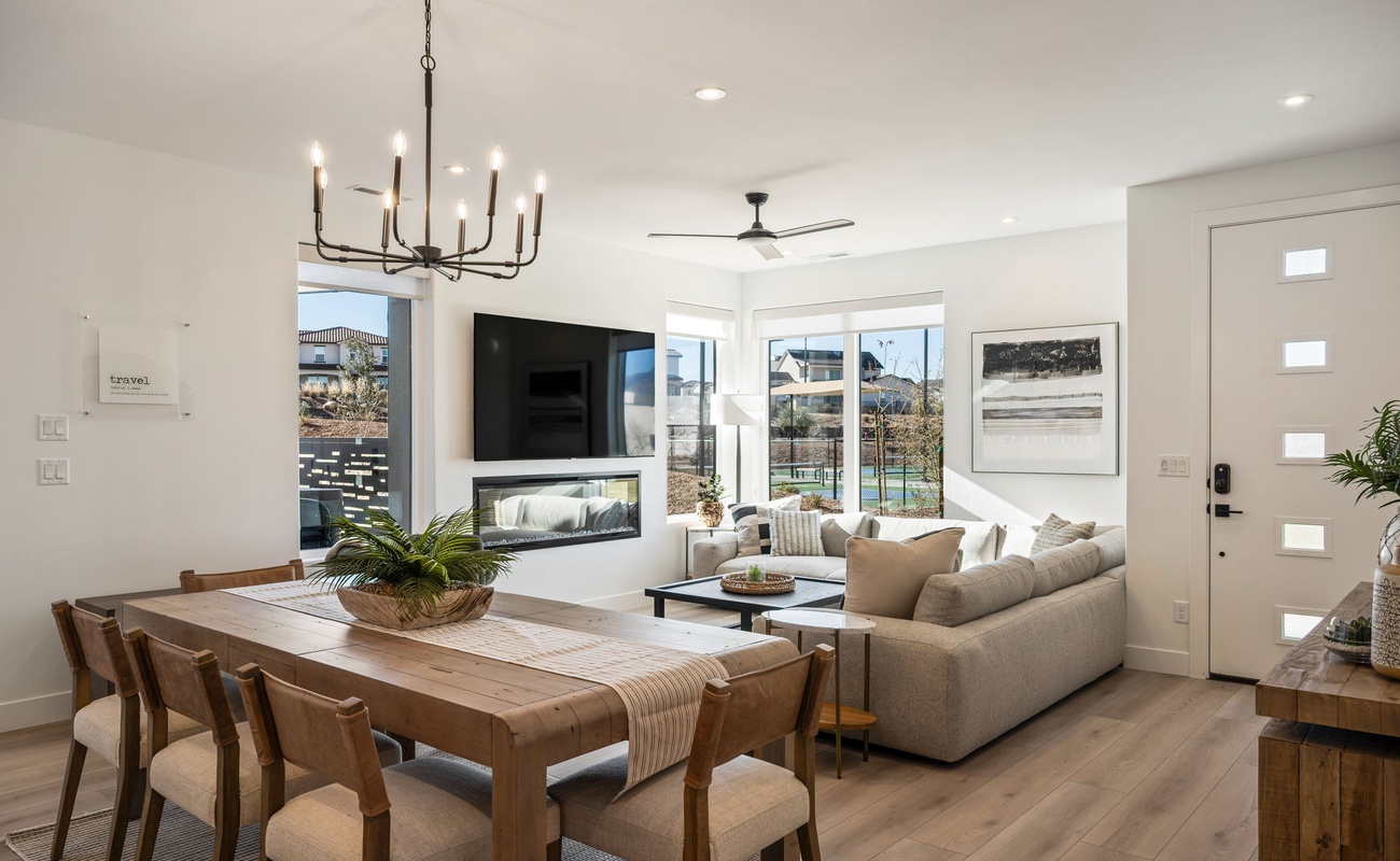 Dining and Living Area