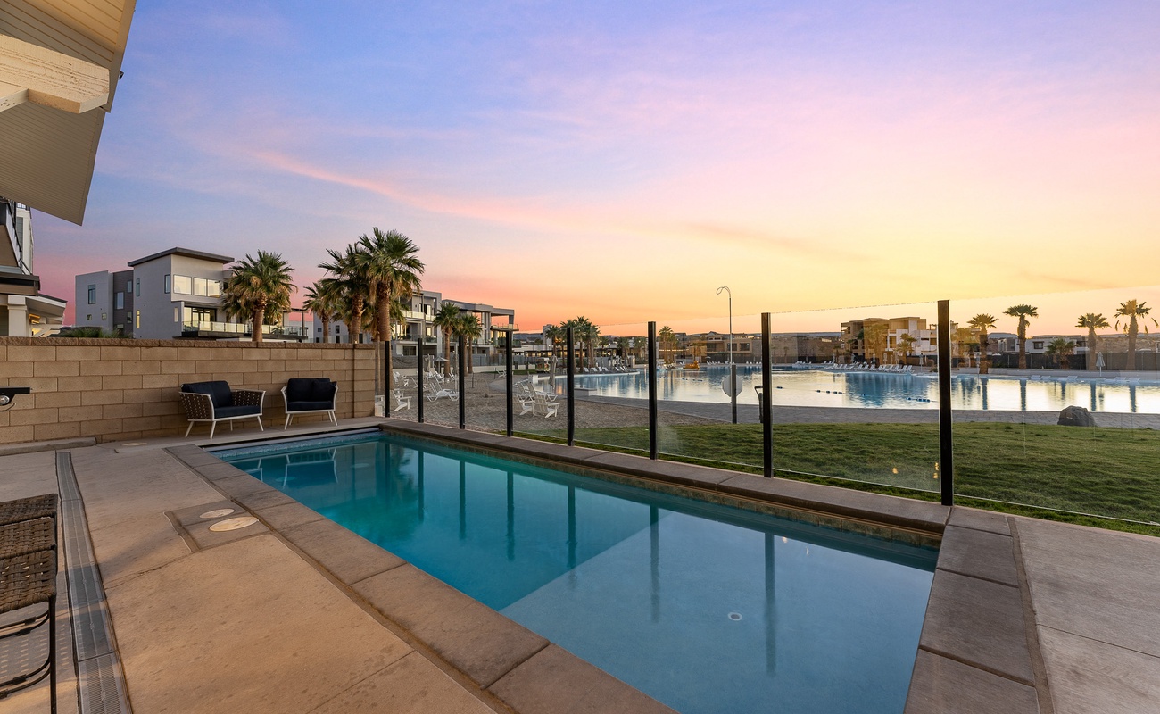 Private Pool with Lagoon Access